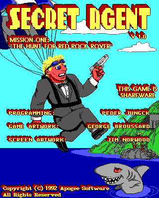 Pochette Secret Agent version PC Windows