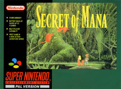 Pochette Secret of Mana version Super Nintendo