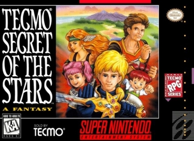 Pochette Secret of the Stars version Super Nintendo