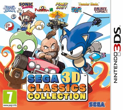 Pochette Sega 3D Classics Collection version 3DS