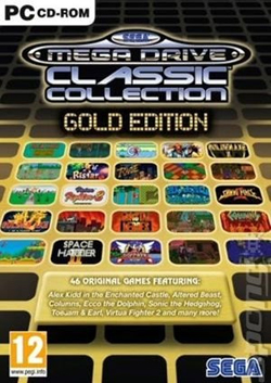 Pochette SEGA Mega Drive Classic Collection Gold Edition version PC Windows