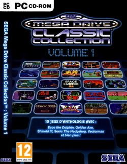 Pochette SEGA Mega Drive Classic Collection Vol. 1 version PC Windows