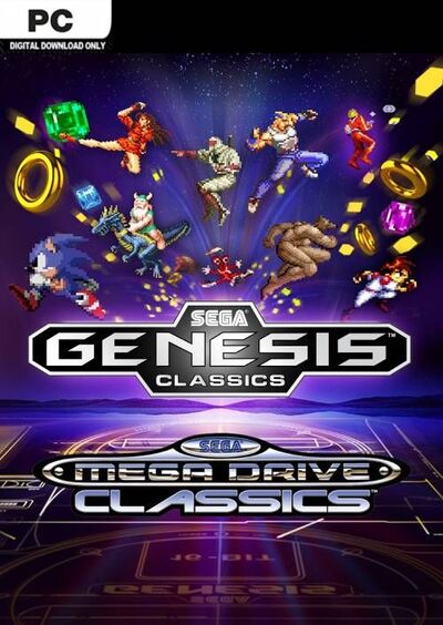 Pochette SEGA Mega Drive Classics version PC Windows