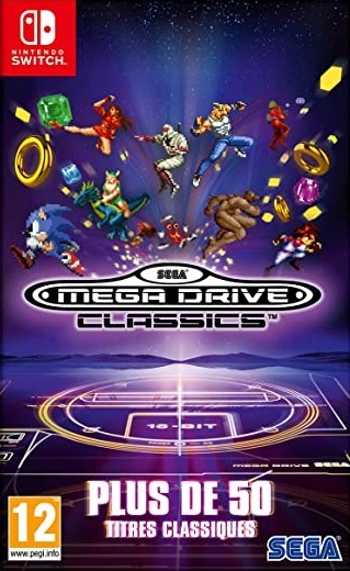 Pochette SEGA Mega Drive Classics version Switch