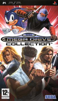 Pochette SEGA Megadrive Collection version PSP