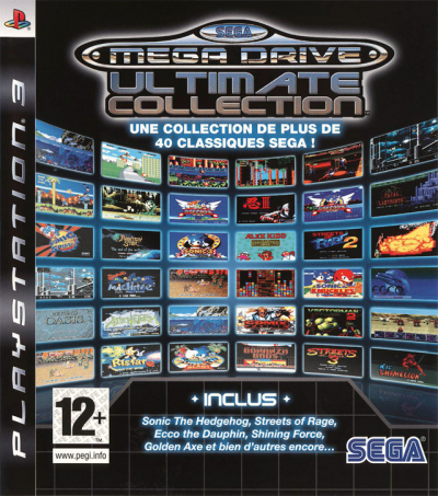 Pochette SEGA Megadrive Ultimate Collection version PlayStation 3