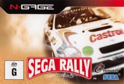 Pochette SEGA Rally Championship version N-Gage