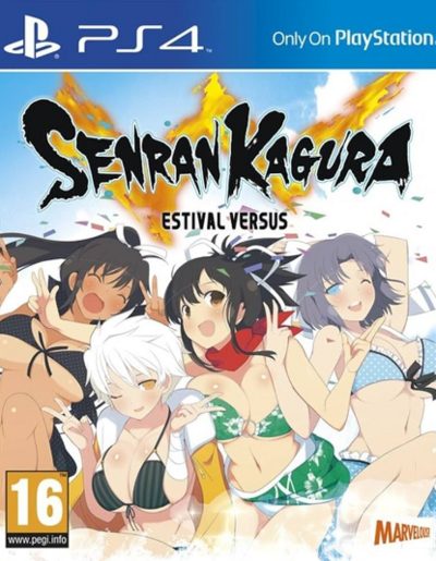 Pochette Senran Kagura : Estival Versus version PlayStation 4
