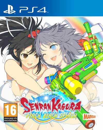 Pochette Senran Kagura : Peach Beach Splash version PlayStation 4