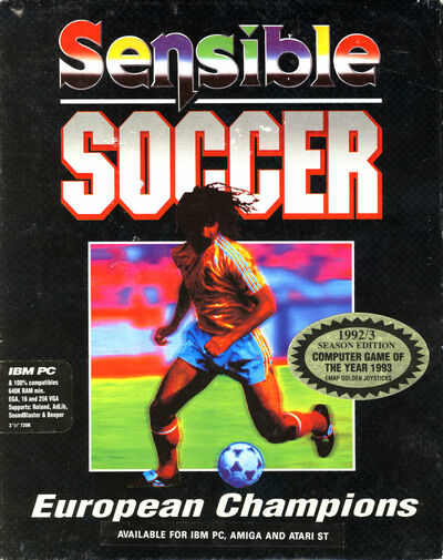 Pochette Sensible Soccer : European Champions version PC Windows