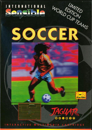 Pochette Sensible Soccer version Jaguar