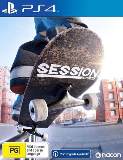 Pochette Session : Skate Sim version PlayStation 4