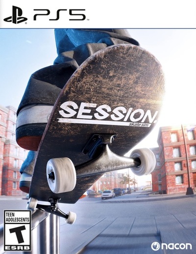 Pochette Session : Skate Sim version PlayStation 5