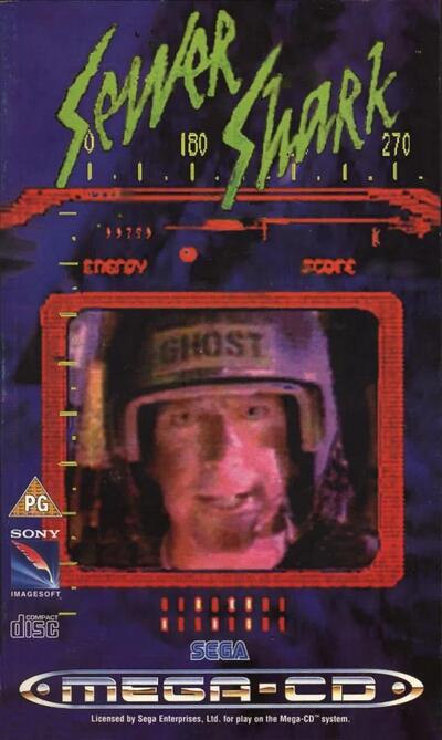 Pochette Sewer Shark version Mega-CD