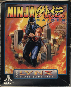 Pochette Shadow Warriors version Lynx