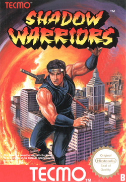 Pochette Shadow Warriors version NES