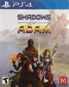 Pochette Shadows of Adam version PlayStation 4