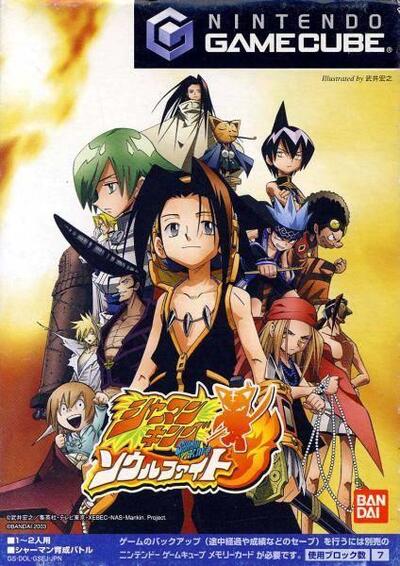 Pochette Shaman King : Soul Fight version GameCube