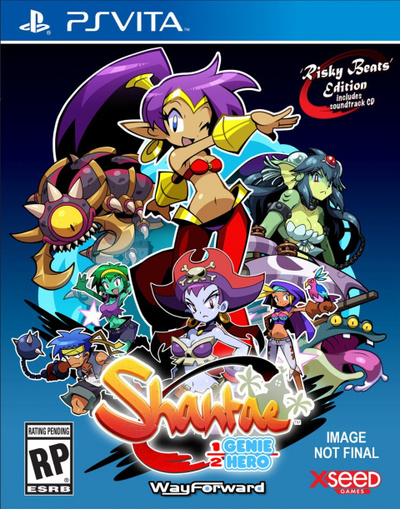 Pochette Shantae : ½ Genie Hero version PSVita