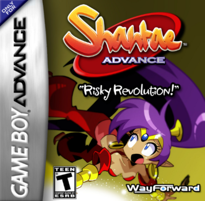 Pochette Shantae Advance : Risky Revolution version GameBoy Advance