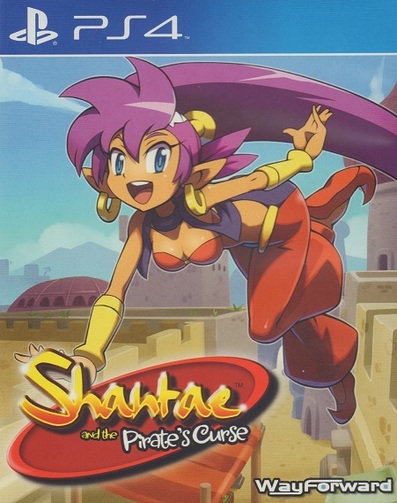 Pochette Shantae and the Pirate's Curse version PlayStation 4