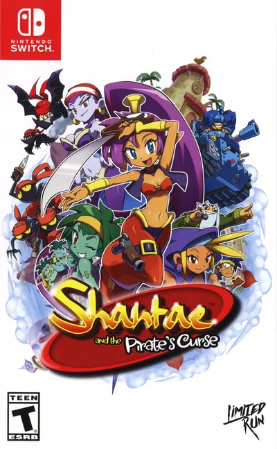 Pochette Shantae and the Pirate's Curse version Switch
