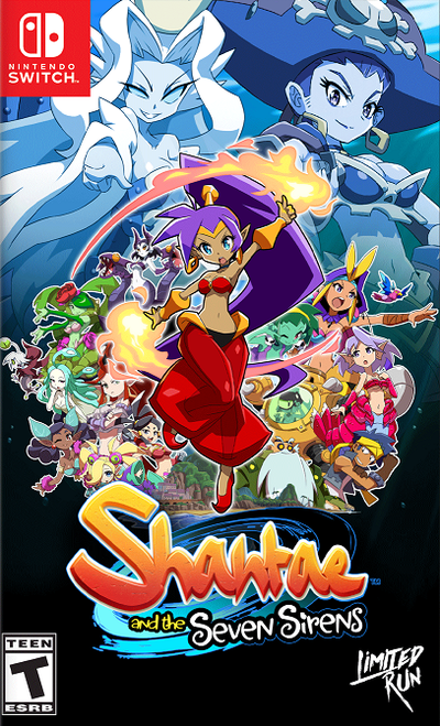 Pochette Shantae and the Seven Sirens version Switch