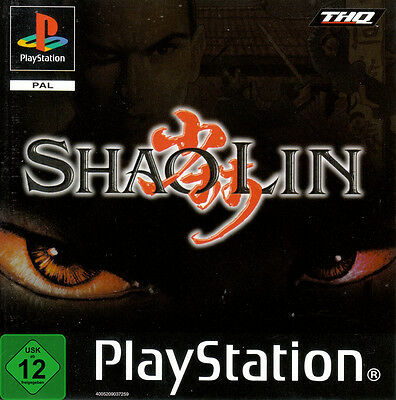 Pochette Shaolin version PlayStation