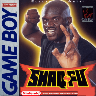 Pochette Shaq Fu version GameBoy/Color