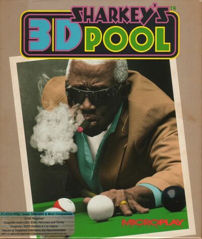 Pochette Sharkey's 3D Pool version PC Windows