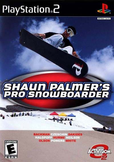 Pochette Shaun Palmer's Pro Snowboarder version PlayStation 2