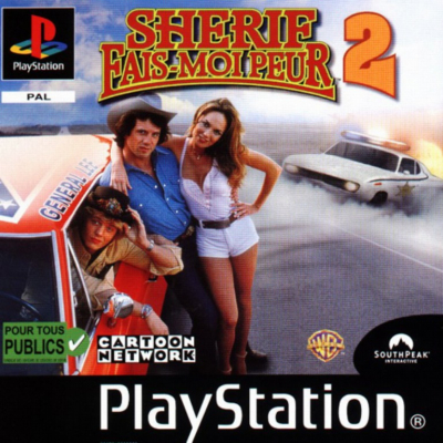 Pochette Shérif fais moi peur 2 version PlayStation