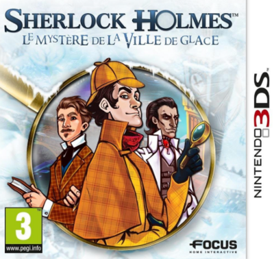 Pochette Sherlock Holmes : Le Mystère de la ville de glace version 3DS