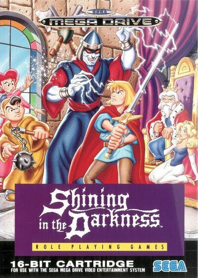Pochette Shining in the Darkness version Megadrive