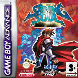 Pochette Shining Soul II version GameBoy Advance