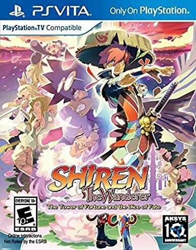 Pochette Shiren the Wanderer : The Tower of Fortune and the Dice of Fate version PSVita