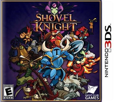 Pochette Shovel Knight version 3DS
