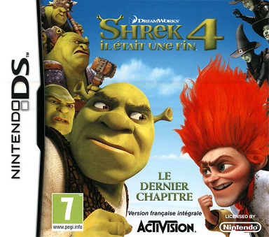 Pochette Shrek 4 : Il était une fin version DS