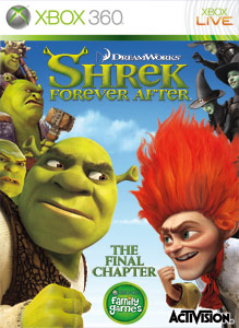 Pochette Shrek 4 : Il était une fin version Xbox 360