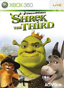 Pochette Shrek le Troisième version Xbox 360