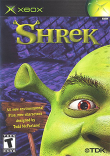 Pochette Shrek version Xbox