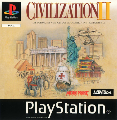 Pochette Sid Meier's Civilization II version PlayStation