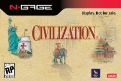 Pochette Sid Meier's Civilization version N-Gage