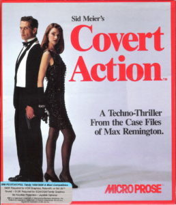 Pochette Sid Meier's Covert Action version PC MS-DOS