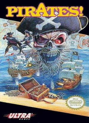 Pochette Sid Meier's Pirates ! version NES