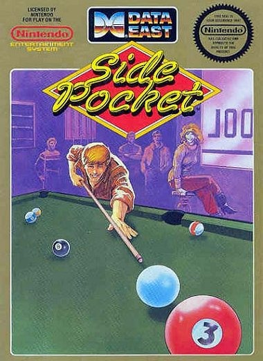Pochette Side Pocket version NES