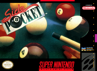 Pochette Side Pocket version Super Nintendo
