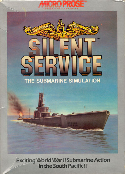 Pochette Silent Service version Amiga