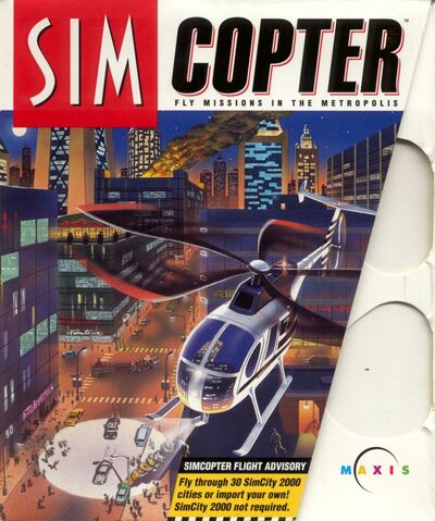 Pochette Sim Copter version PC Windows