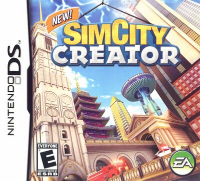 Pochette SimCity Creator version DS